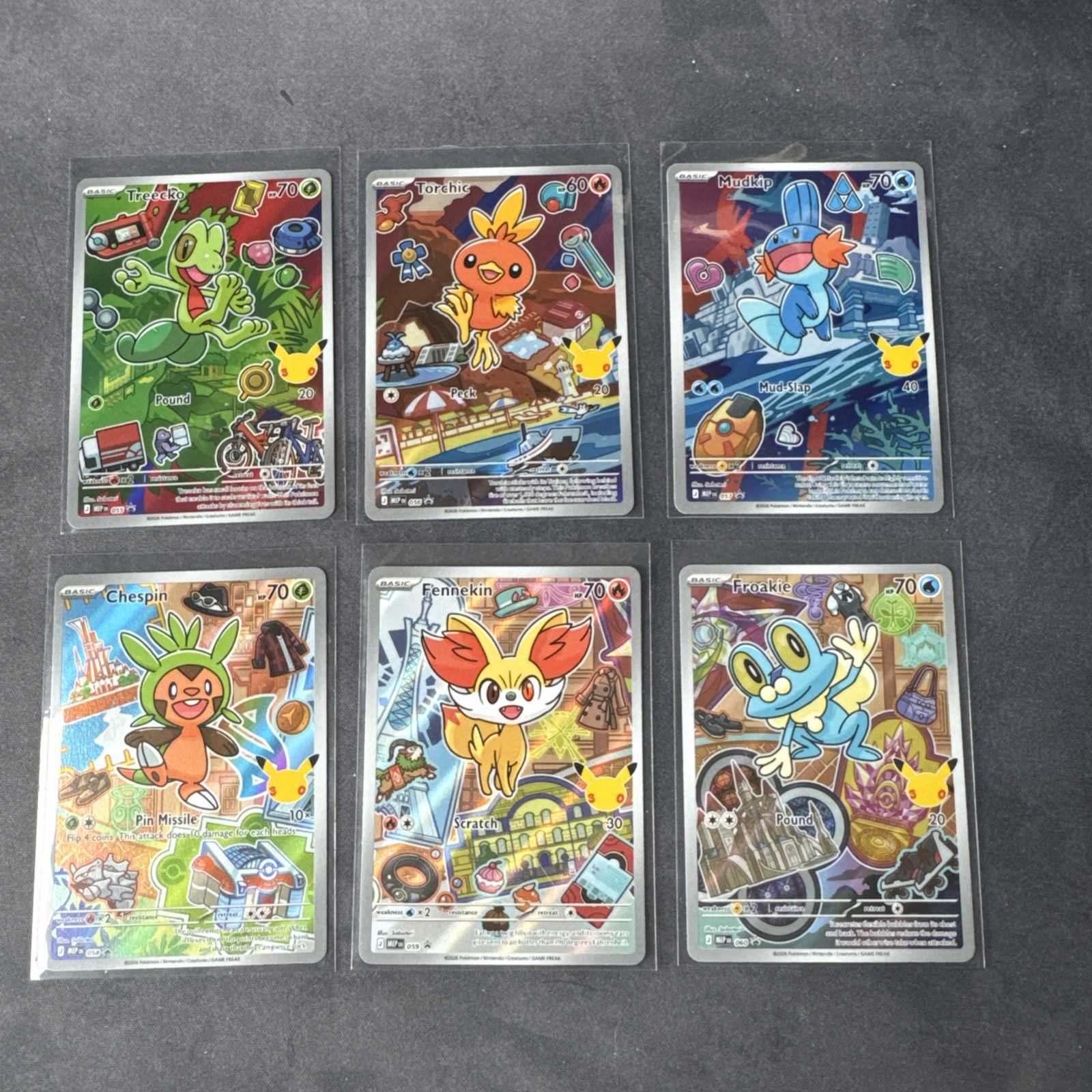 Pokemon TCG - First Partner Series 3 Complete 2 Starters Set (6 Card Bundle) Pokemon TCG - First Partner Series 3 Complete 2 Starters Set (6 Card Bundle)