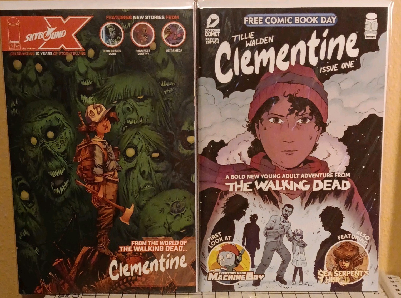 Clementine #1 FCBD 2022 & Skybound X #1 Image Skybound Comics NM+ UNREAD Clementine #1 FCBD 2022 & Skybound X #1 Image Skybound Comics NM+ UNREAD