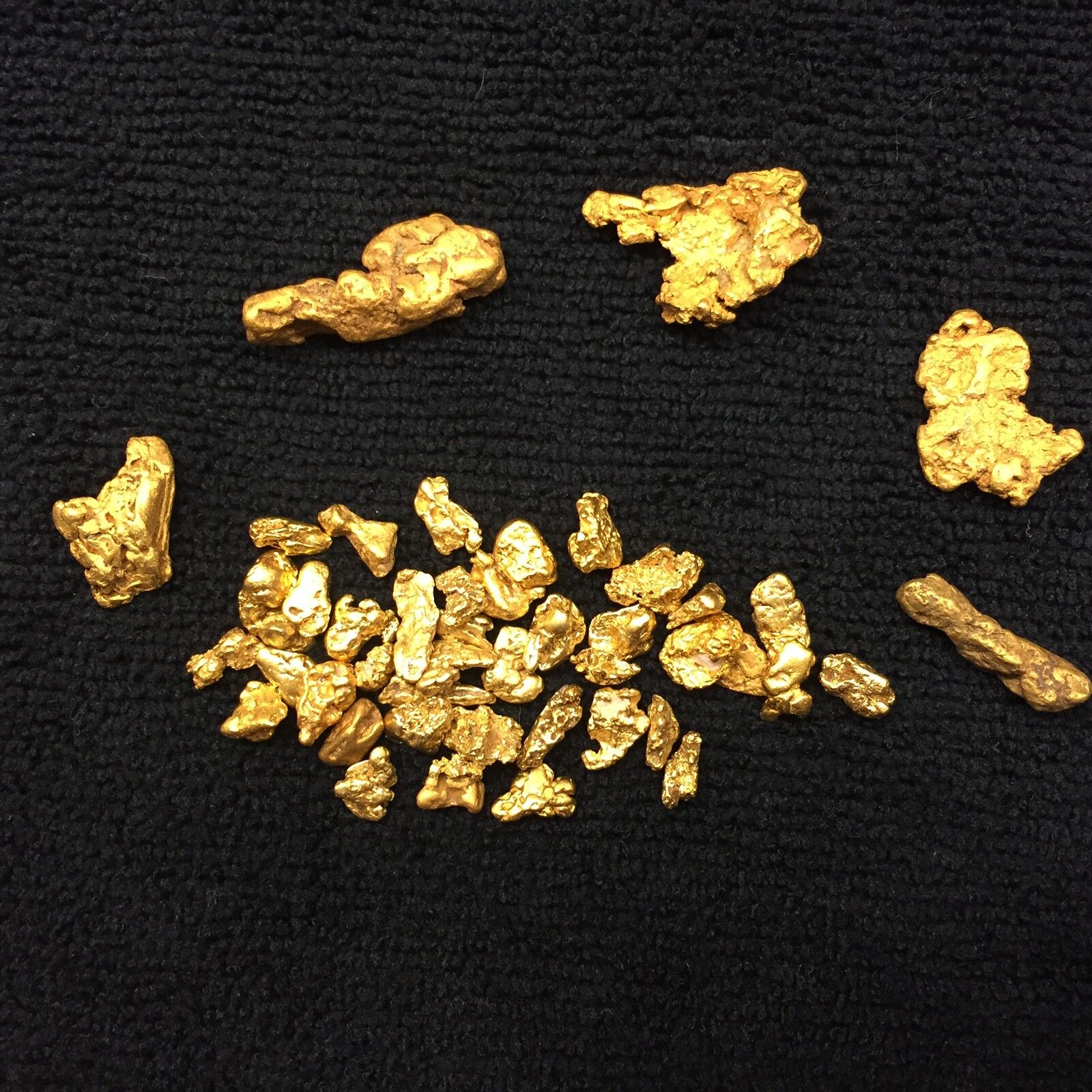 2 1/2 LB NUGGET RESERVE Gold Panning Paydirt Concentrate - CHUNKY GOLD