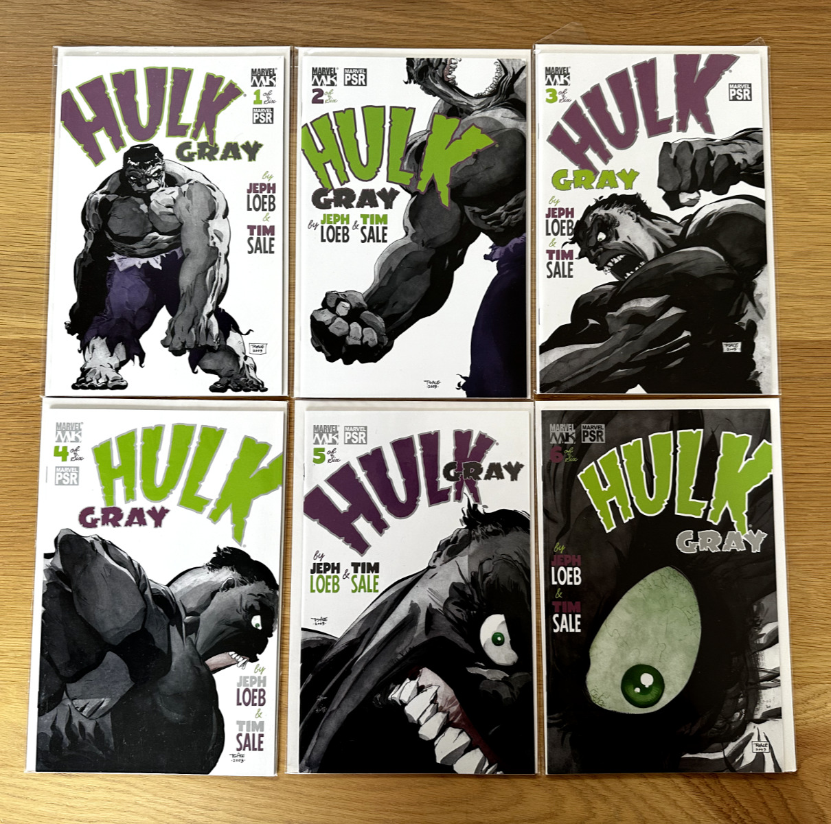Hulk: Gray - #1 - 6 Complete Set - Loeb / Sale