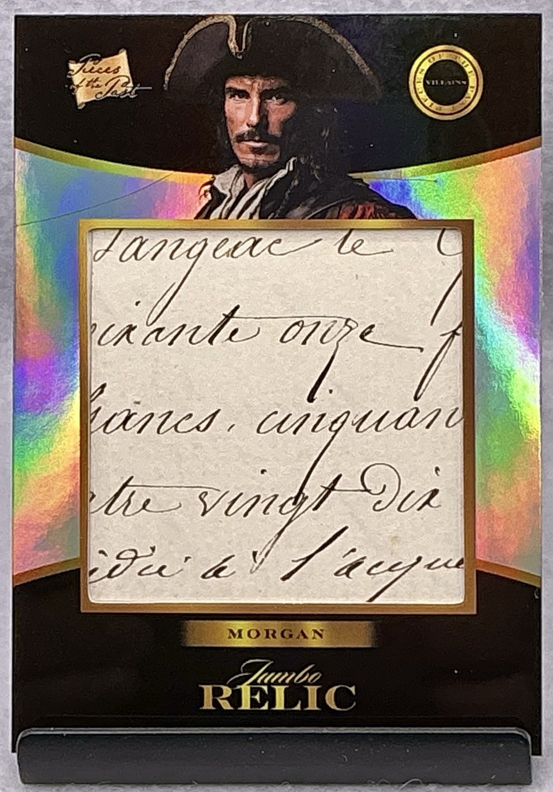 2025 Pieces Of The Past Villians Sir Henry Morgan Handwritten Document Relic 2025 Pieces Of The Past Villians Sir Henry Morgan Handwritten Document Relic
