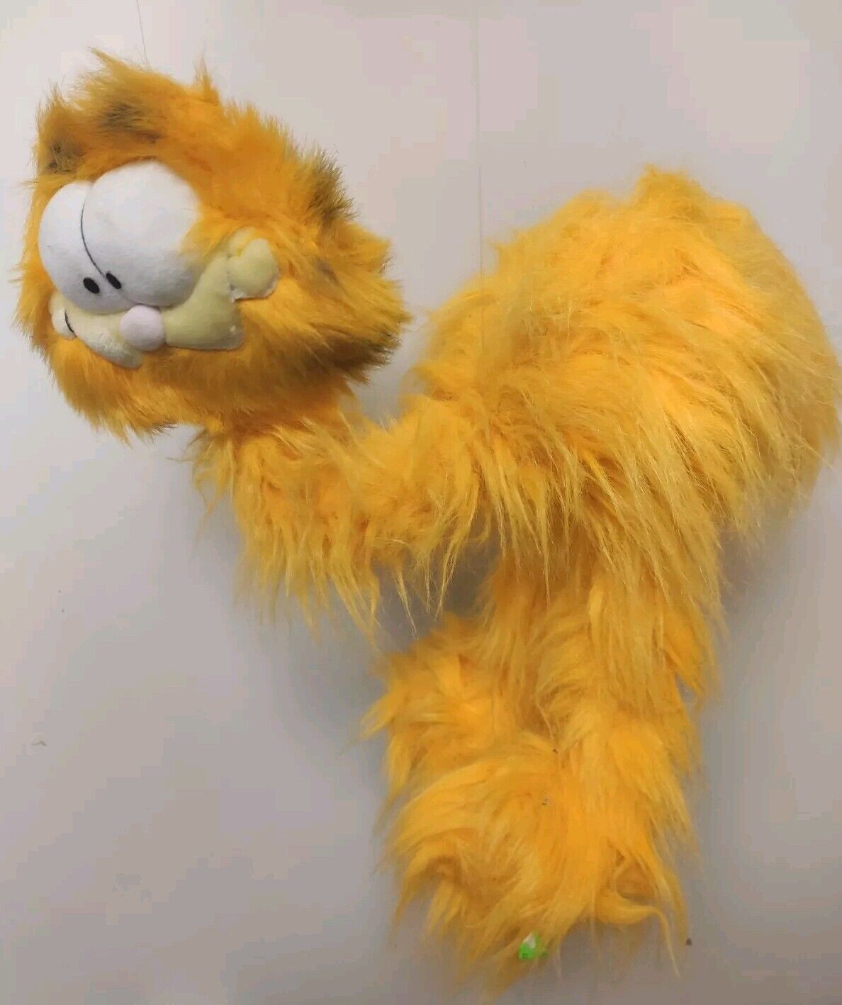 Vintage 1980s Garfield Plush Creations Marionette String Puppet Shaggy Cat