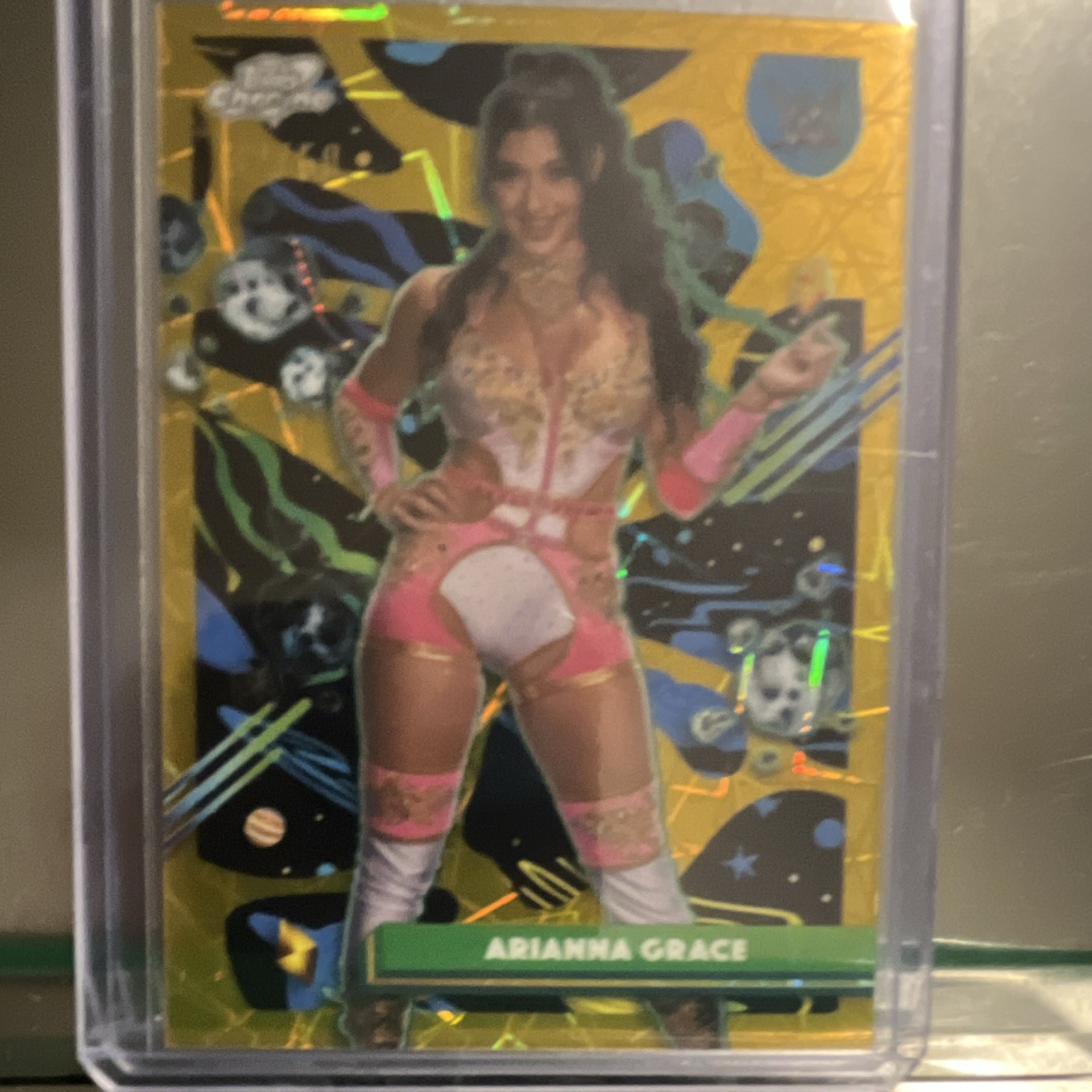 Topps WWE NXT Arianna Grace COSMIC /50 gold
