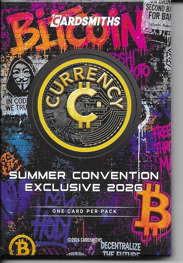 2026 Currency Cardsmiths Summer Convention National Exclusive Sealed Pack 2026 Currency Cardsmiths Summer Convention National Exclusive Sealed Pack