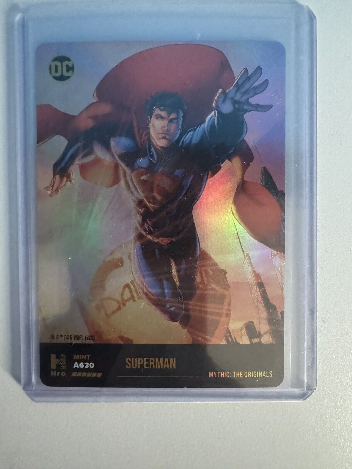 DC Hybrid Trading Card 2022 Chapter 2 Mythic Superman #A630