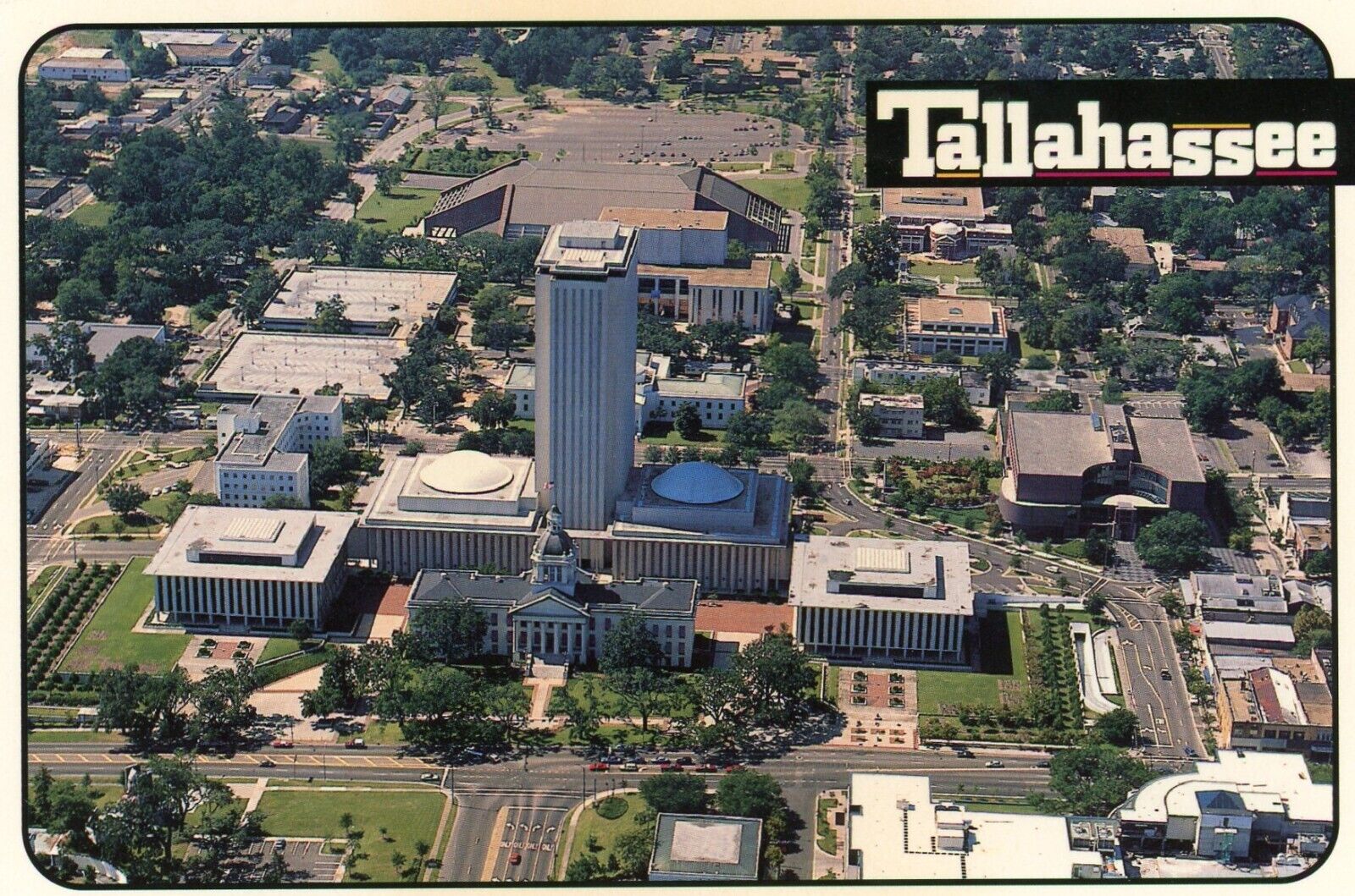 Tallahassee, Florida, Aerial View --POSTCARD