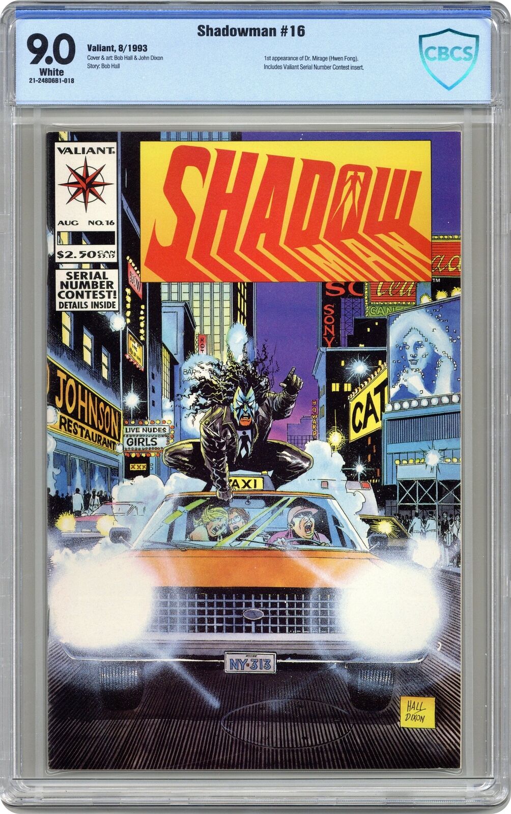 Shadowman #16 CBCS 9.0 1993 21-248D6B1-018