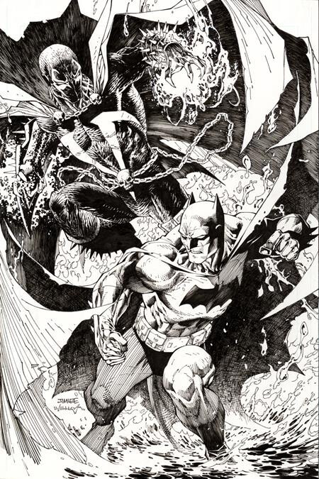 BATMAN/SPAWN #1 (JIM LEE 1:100 COVER N VARIANT)(2022) COMIC ~ DC