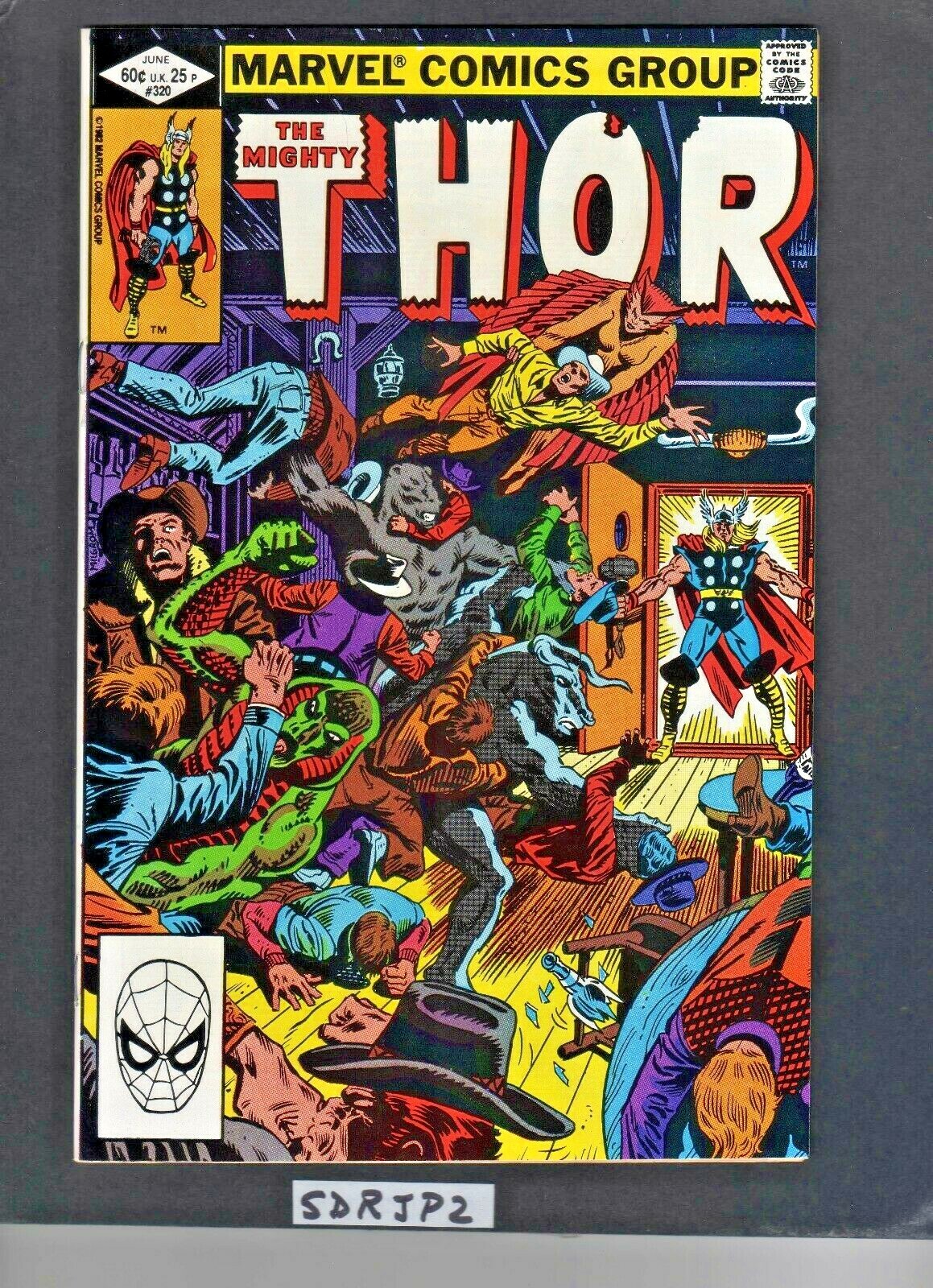 THOR #320 NM or BETTER UNREAD (NEW PLANET HULK MOVIE?) AVENGERS 6/1982 THOR #320 NM or BETTER UNREAD (NEW PLANET HULK MOVIE?) AVENGERS 6/1982