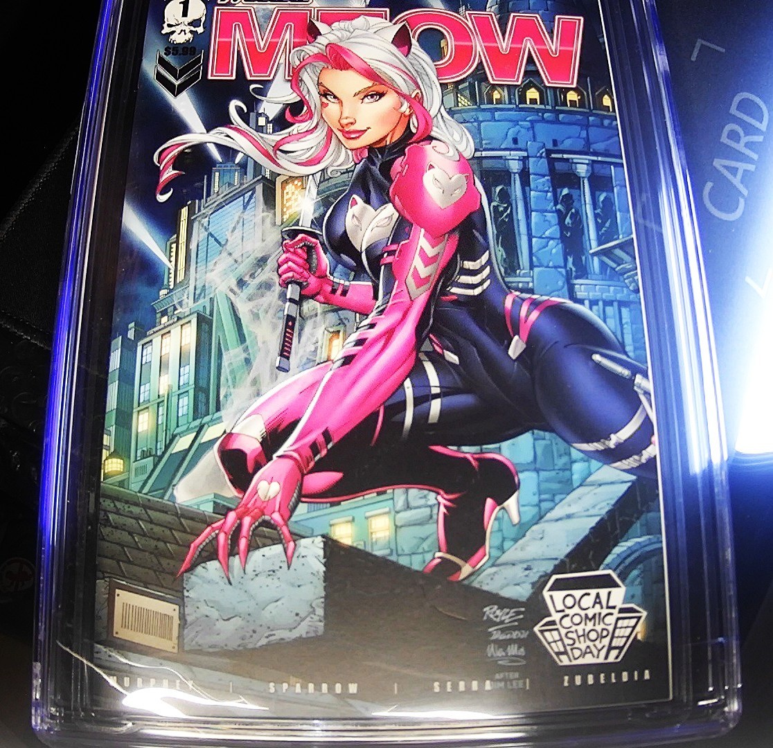 🐱MISS MEOW #1🐱CGC 9.8 MINT🐱LCSD Jim Royle Variant🐱ltd 2000🐱 🐱MISS MEOW #1🐱CGC 9.8 MINT🐱LCSD Jim Royle Variant🐱ltd 2000🐱