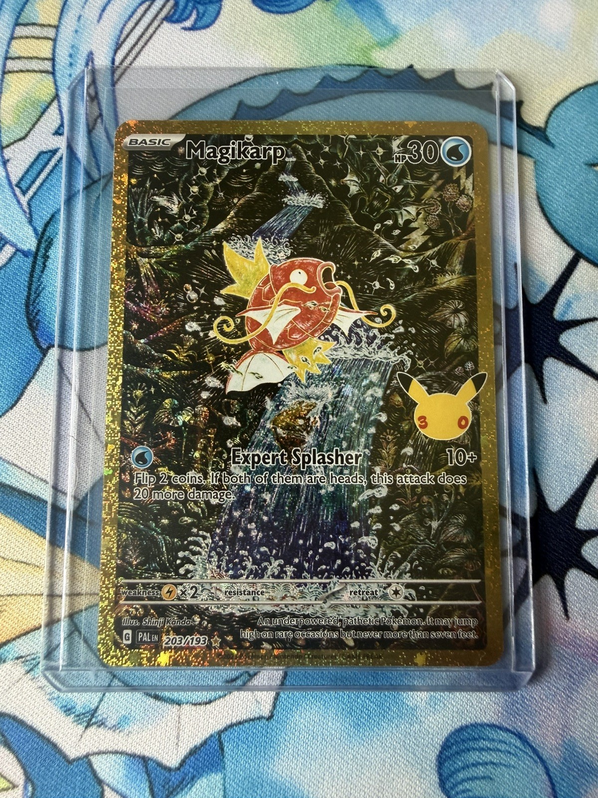Pokémon TCG Magikarp 203/193 30c 30th Anniversary Celebration Pack Fresh NM/M