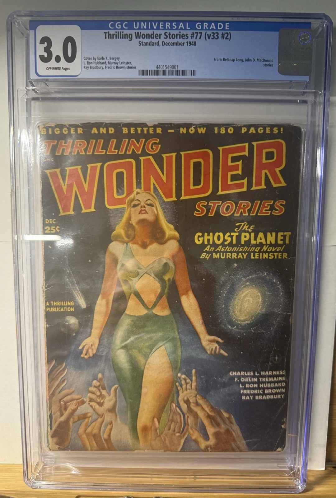 Thrilling Wonder Stories 77 Pulp CGC 1948