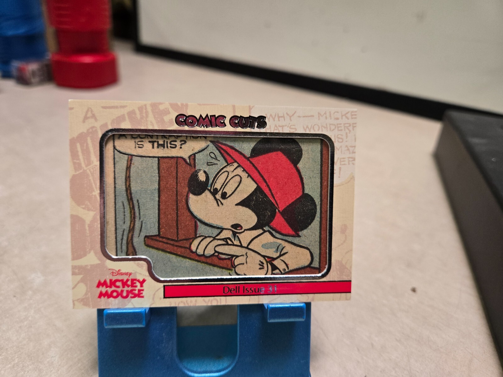 2019 UpperDeck Comic Cuts Mickey Mouse Dell Issue 31