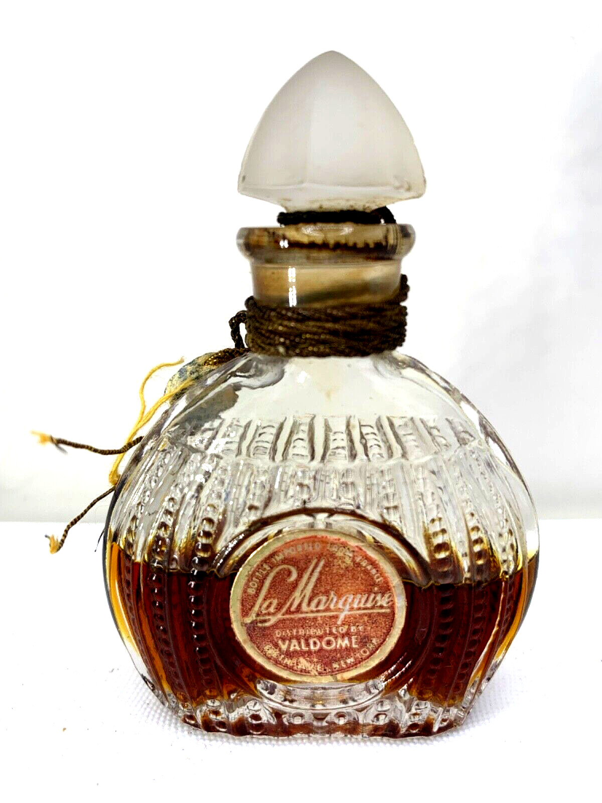 Shining   Vintage perfume bottle.  Sealed.  La Marquise by Valdome.  1940s.