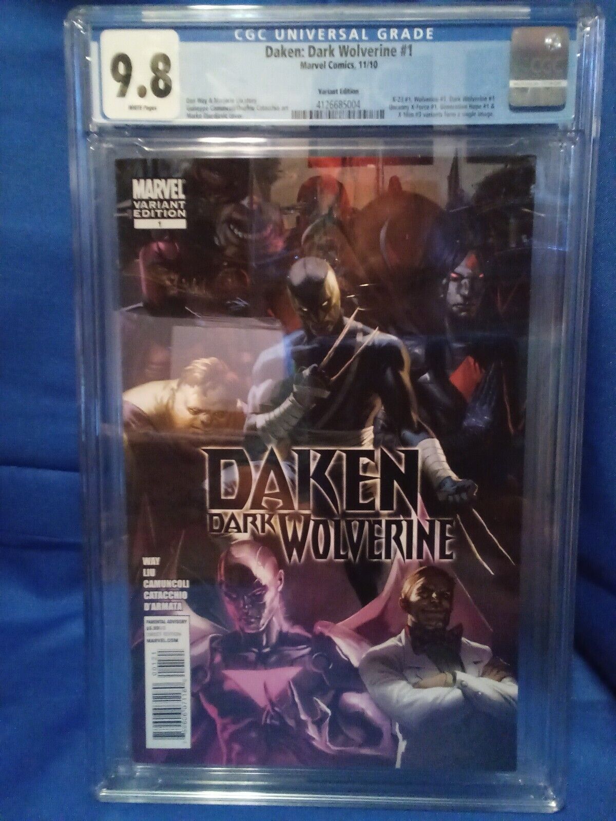 DAKEN: DARK WOLVERINE #1. DJURDJEVIC COVER.  VERY RARE LPR.  🗝🔥. CGC 9.8.