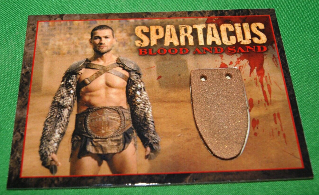 RARE Andy Whitfield Relic Card CC1 from SPARTACUS Armour Piece