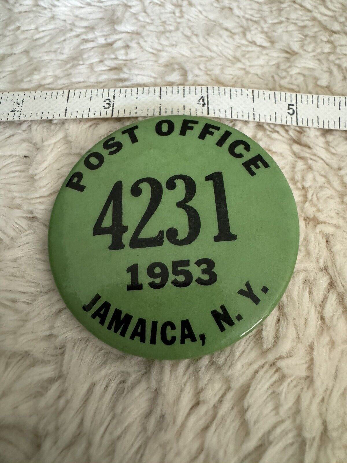 Vintage USPS Post Office U.S. Mail Antique Obsolete Badge Pin