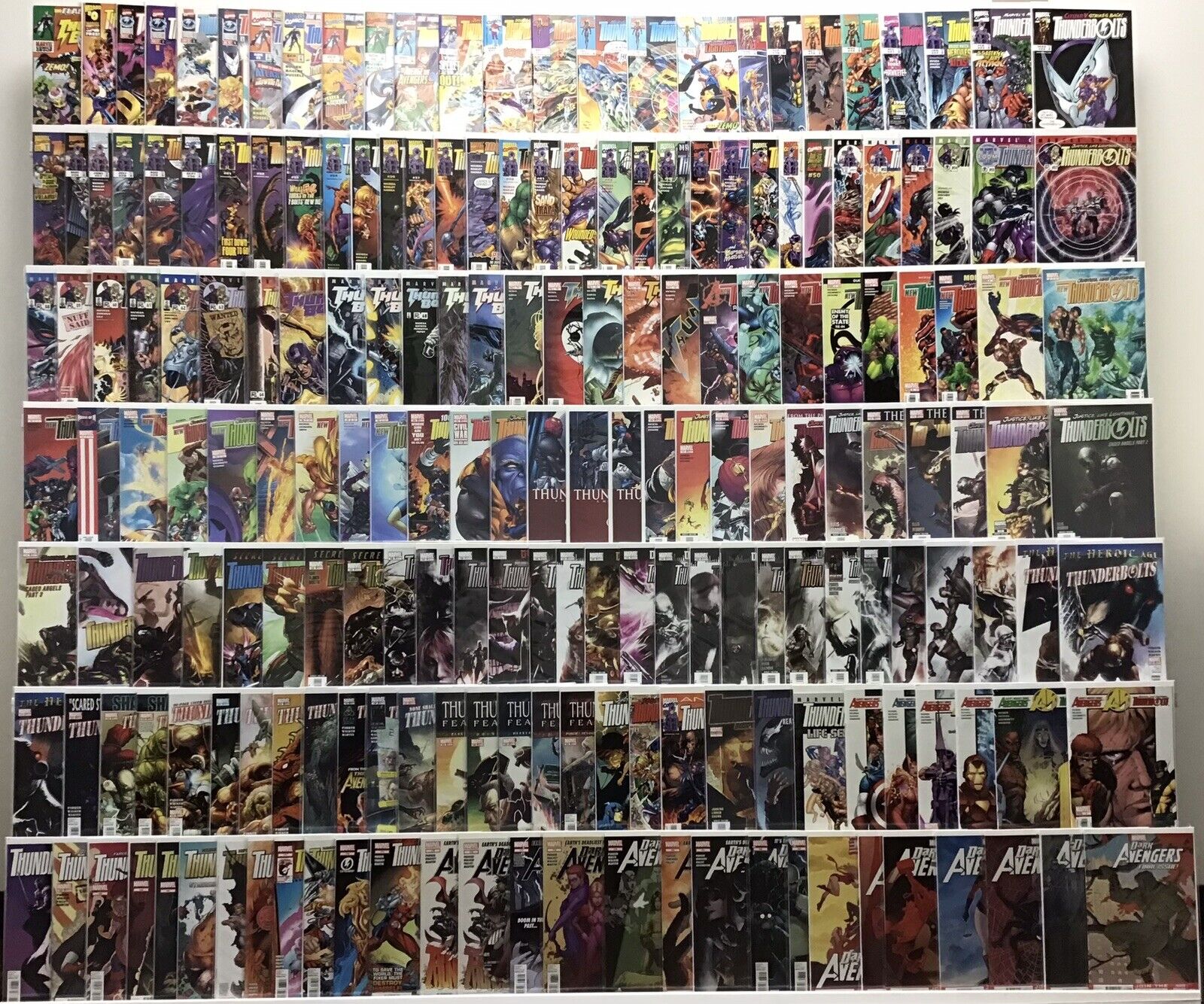 Marvel Comics - Thunderbolts Run Lot 1-174 Plus Dark Avengers - See More In Bio