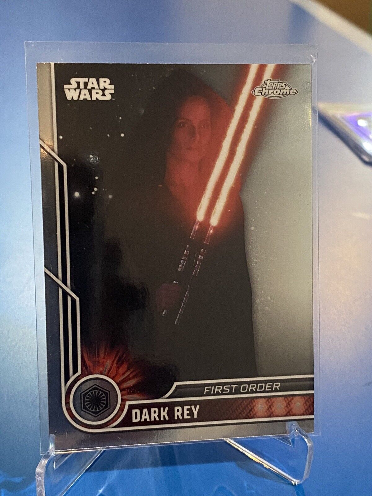 2023 Topps Chrome Star Wars Dark Rey Refractor #70