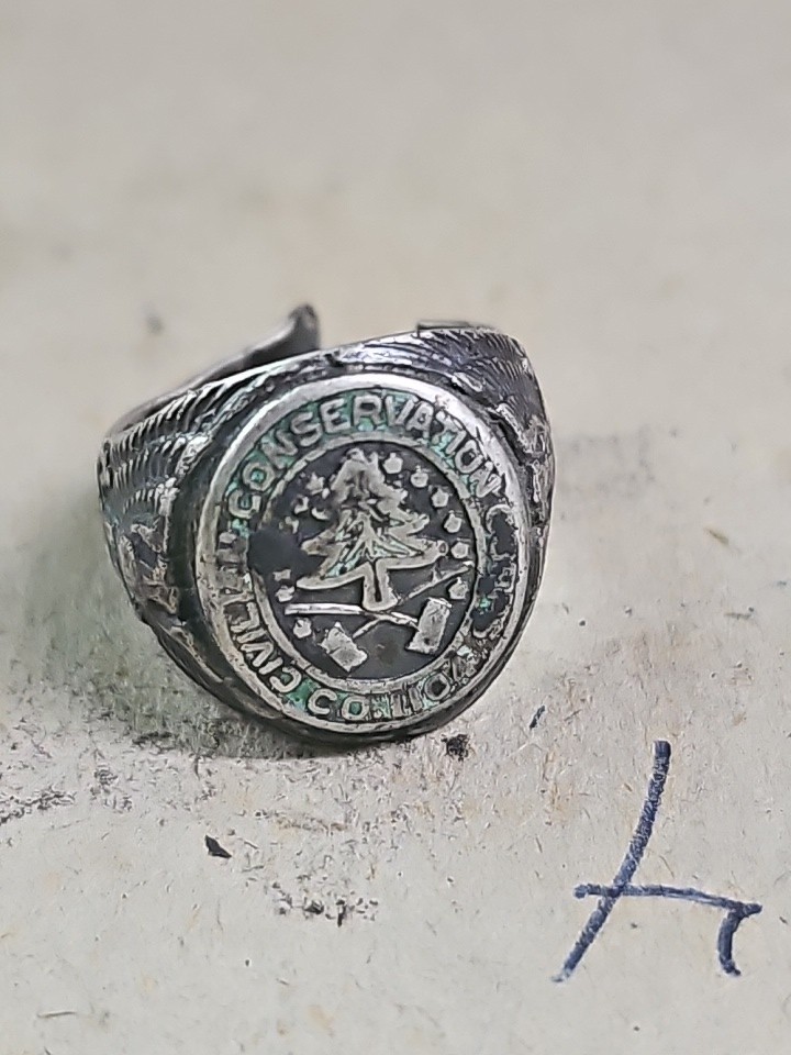 vintage 1934 CCC CIVILIAN CONSERVATION CORPS ring