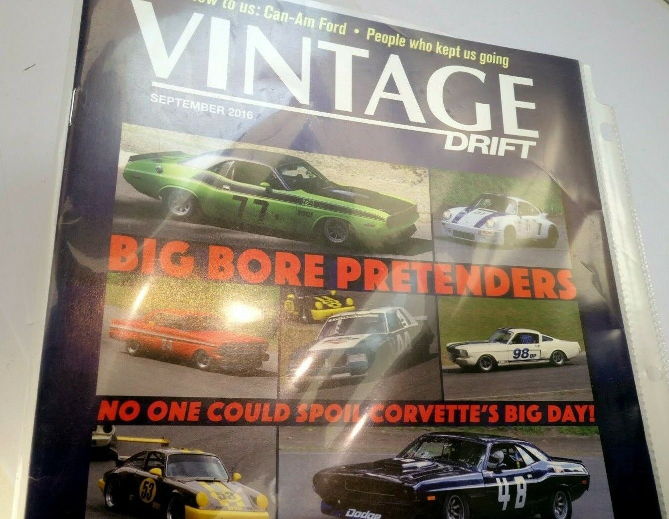 Vintage Drift  Magazine September 2016 racing car RSP