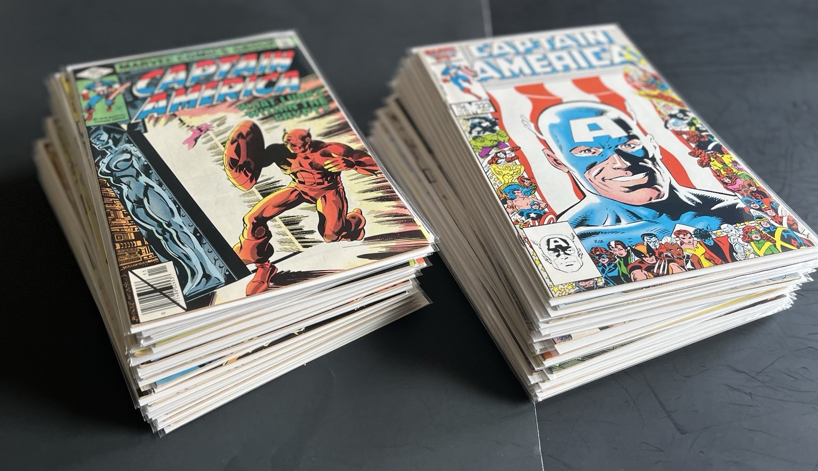 Captain America Lot (52) #239-401 #323 1st John Walker Annual #7 8 Marvel Comics