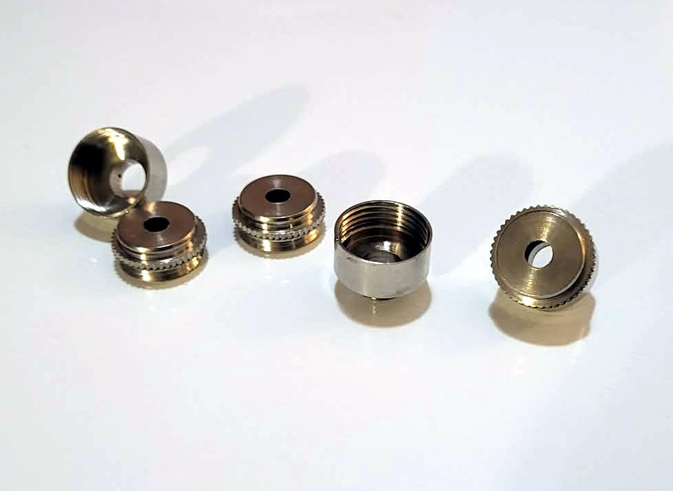 Set of 3 Metal Pipe Replacement Bowls with Lids