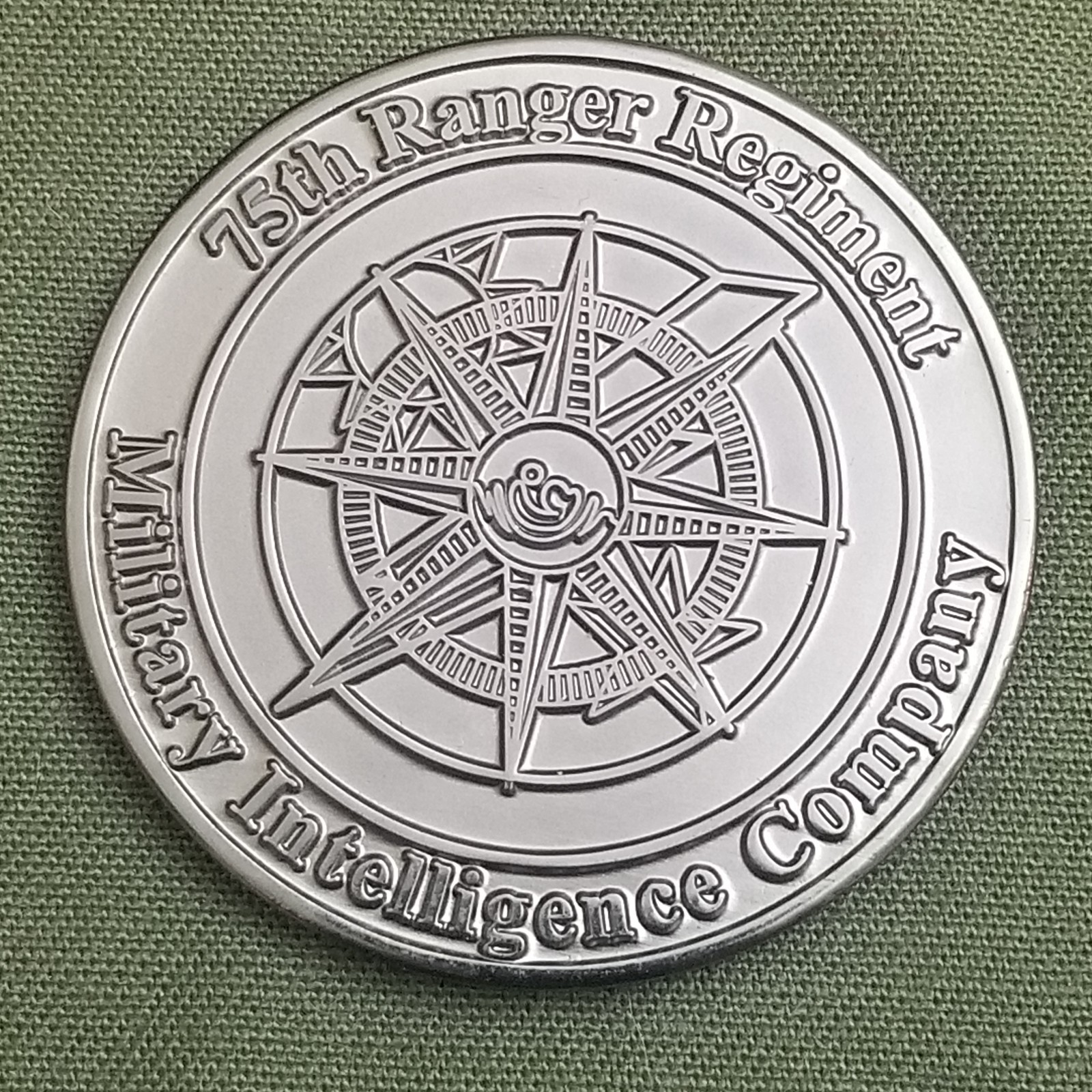 JSOC, TIER 1, 75TH RANGERS, MILITARY INTELLIGENCE COMPANY, MICO, CHALLENGE COIN