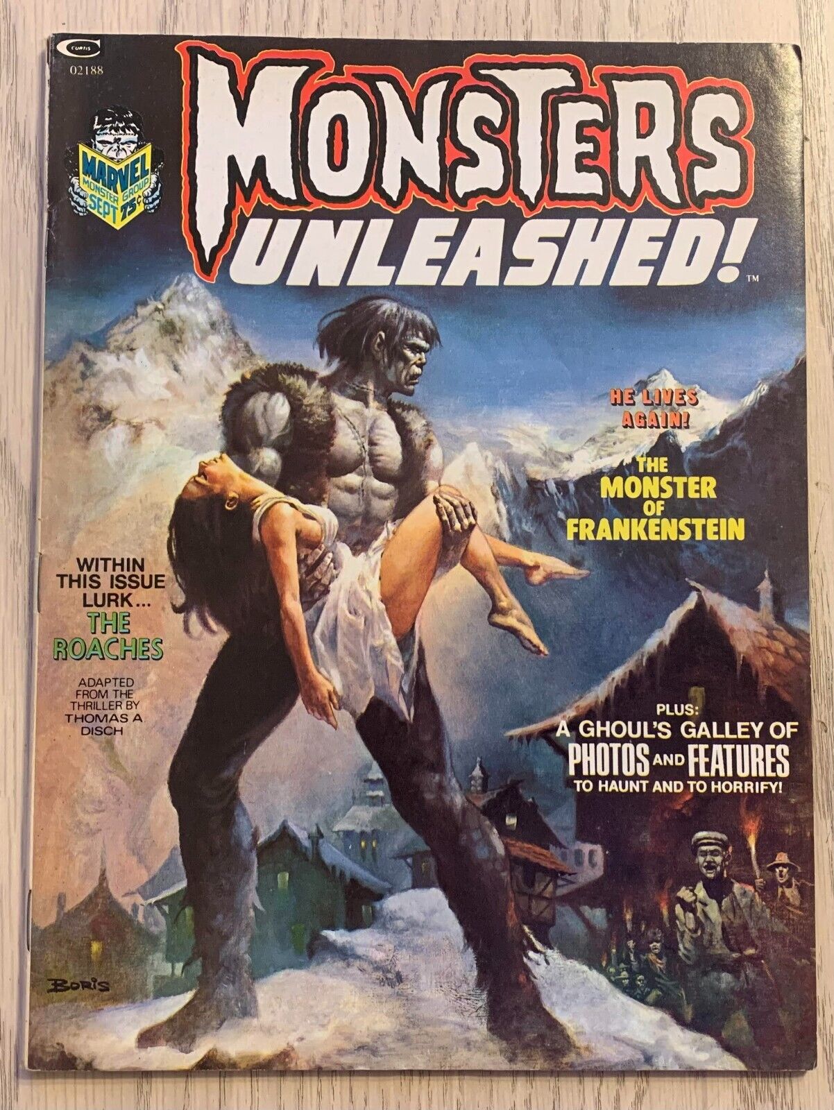 Curtis Comics - Monsters Unleashed #2 - Sep 1973 - Marvel Monster Group