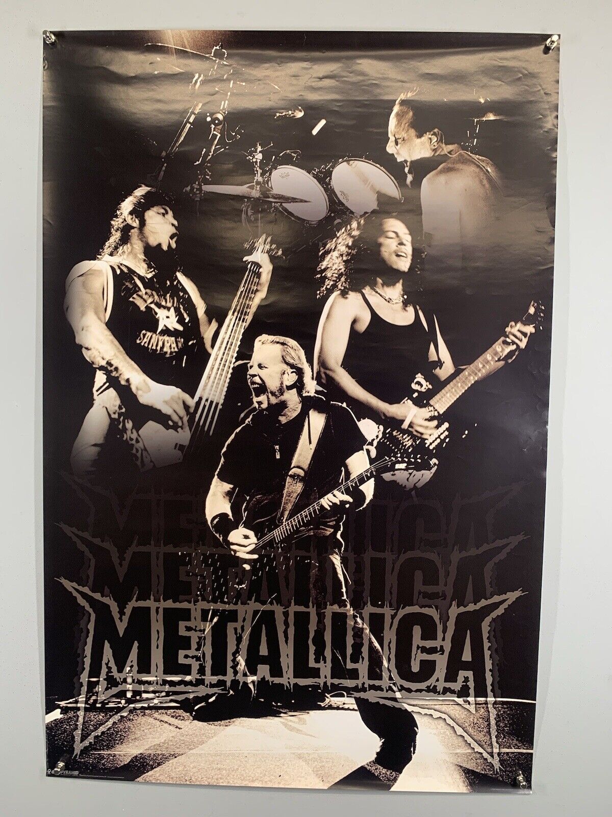 Metallica Poster Official Published By Pyramid International 2009