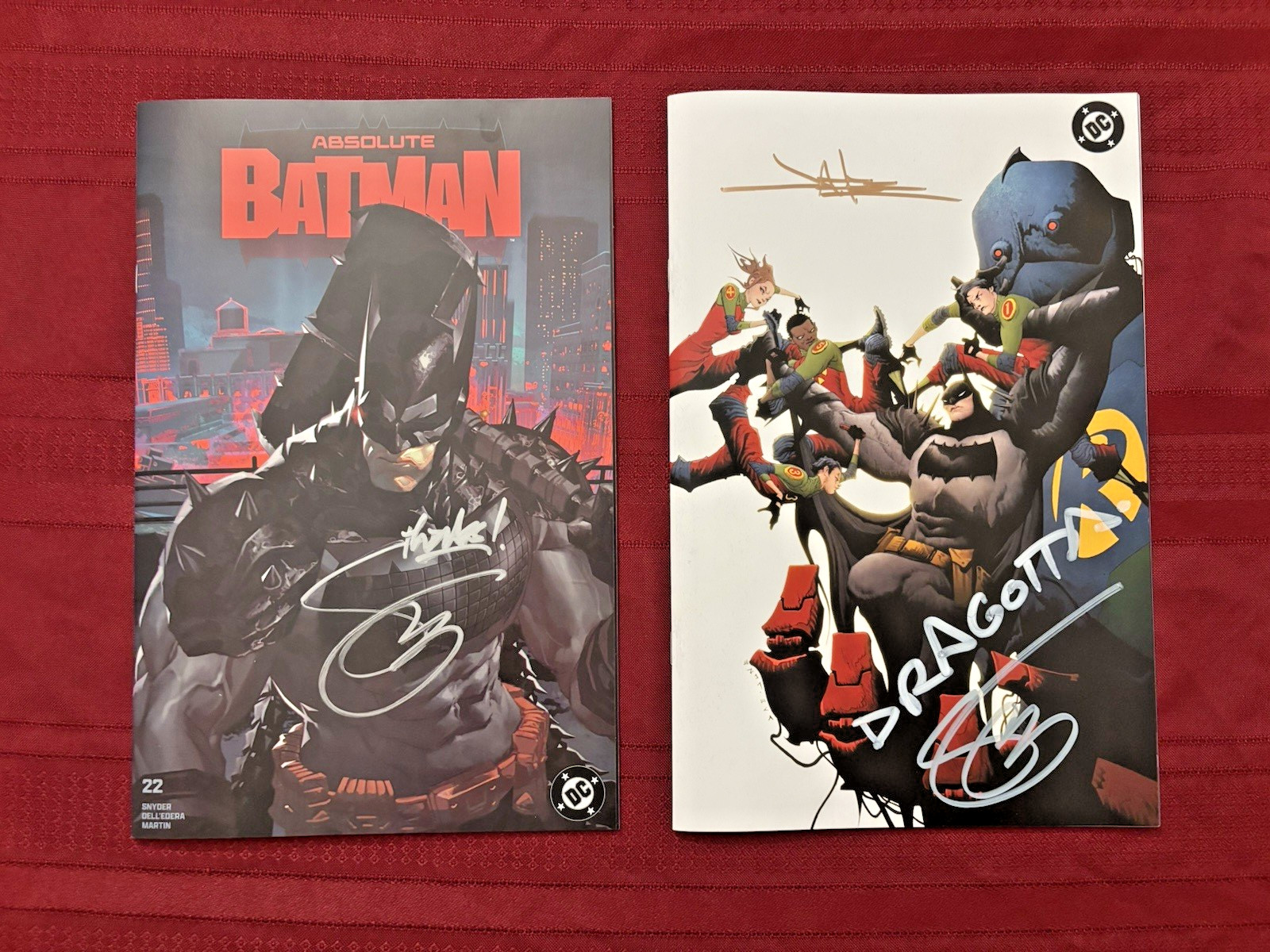 SIGNED SDCC 2026 Absolute Batman PSA Party Exclusive JAE LEE #20 KAEL NGU #22