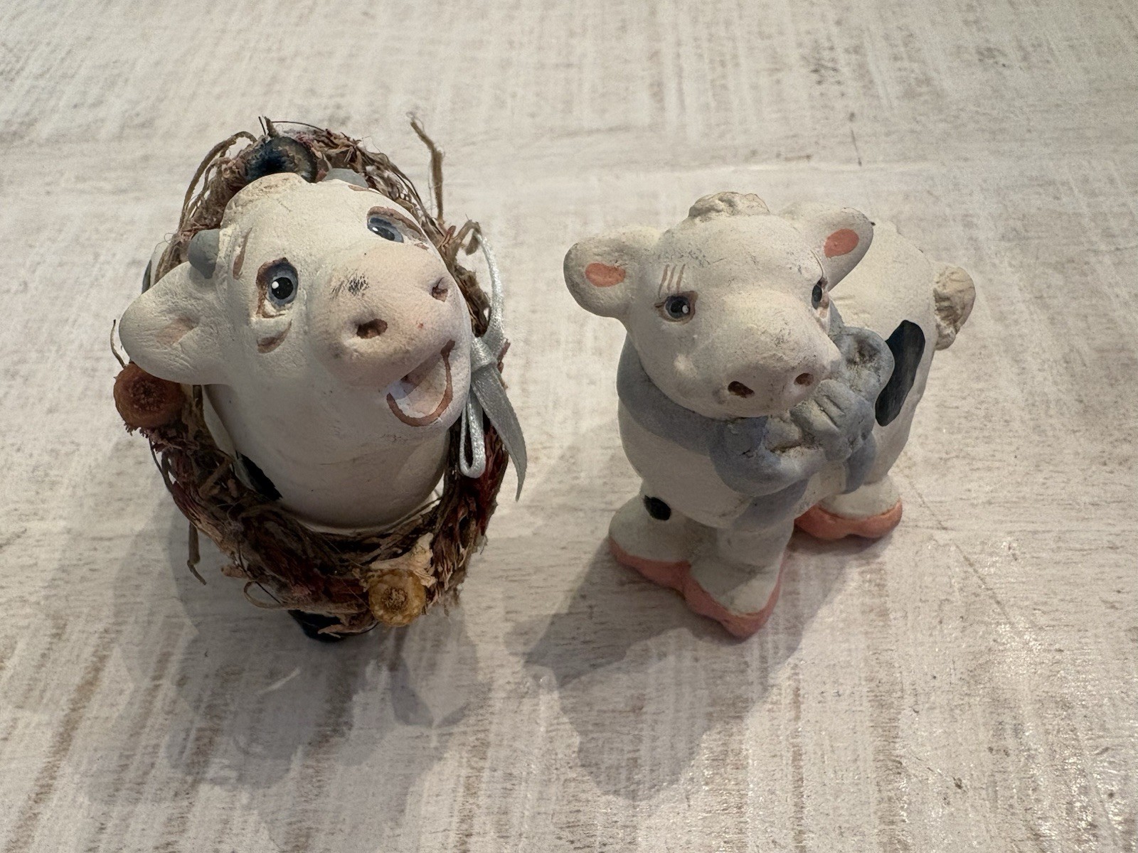 Dreamsicles Cast Art Cow Figurines - Set Of 2