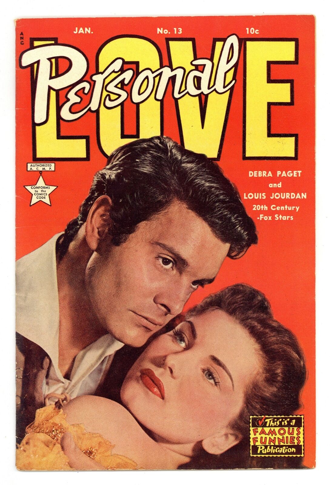 Personal Love #13 VG/FN 5.0 1952