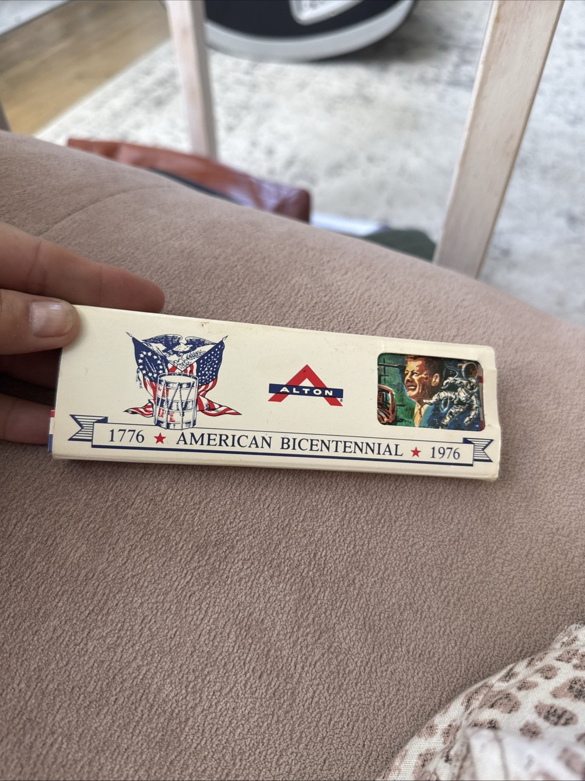 Vintage Alton 1776 American Bicentennial 6-pk Matchbooks - Never Used, Unstruck Vintage Alton 1776 American Bicentennial 6-pk Matchbooks - Never Used, Unstruck