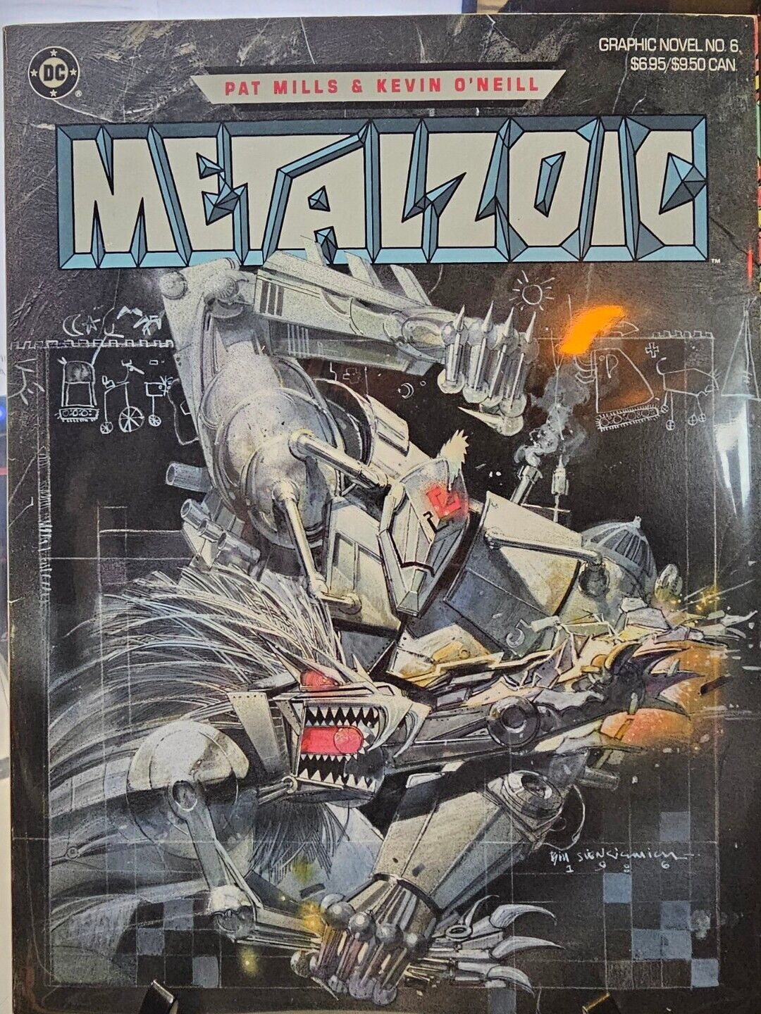 Metalzoic DC comics Graphic Novel #6 