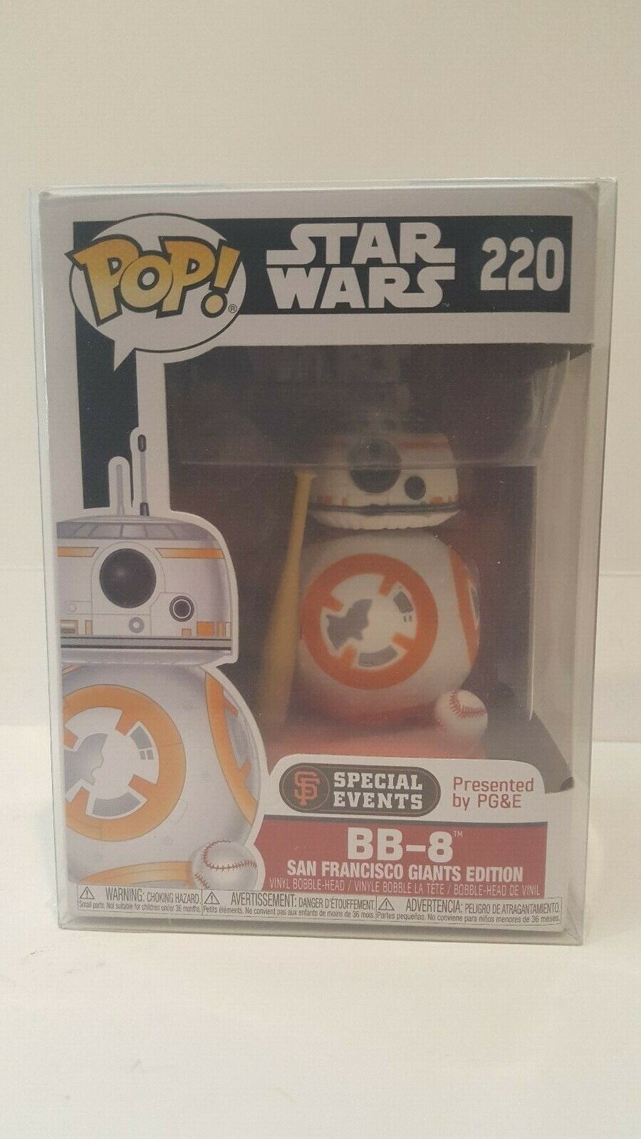2017 SAN FRANCISCO GIANTS FUNKO POP STAR WARS DAY BB-8 SPECIAL EVENT EXCLUSIVE 