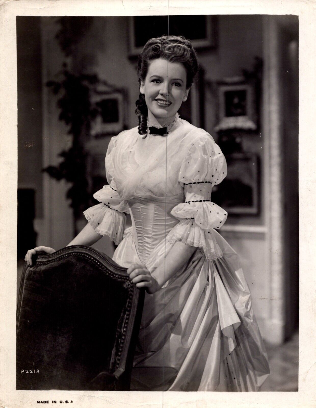 Unknow Actress (1940s) 🎬⭐ Original Vintage - Stylish Glamorous Photo K 339