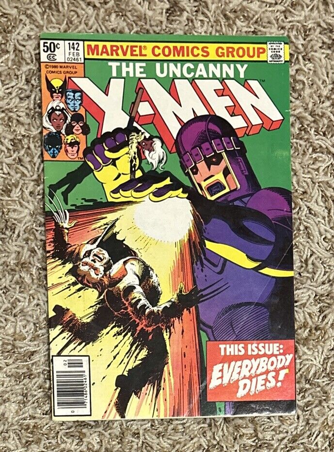 Uncanny X-Men #142 * Days of Future Past pt 2 * 1st print 1981 * newsstand ed