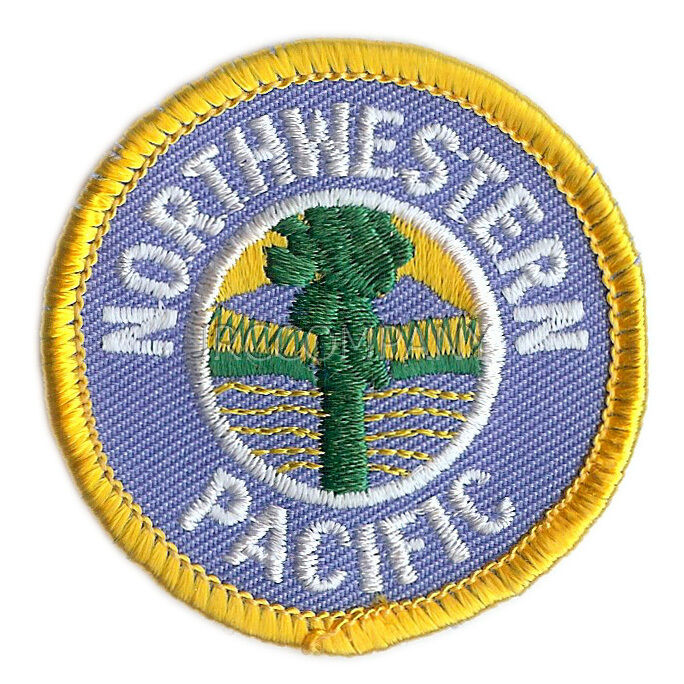 Patch- Northwestern Pacific Railroad (NWP) #2040-NEW-Free Shipping