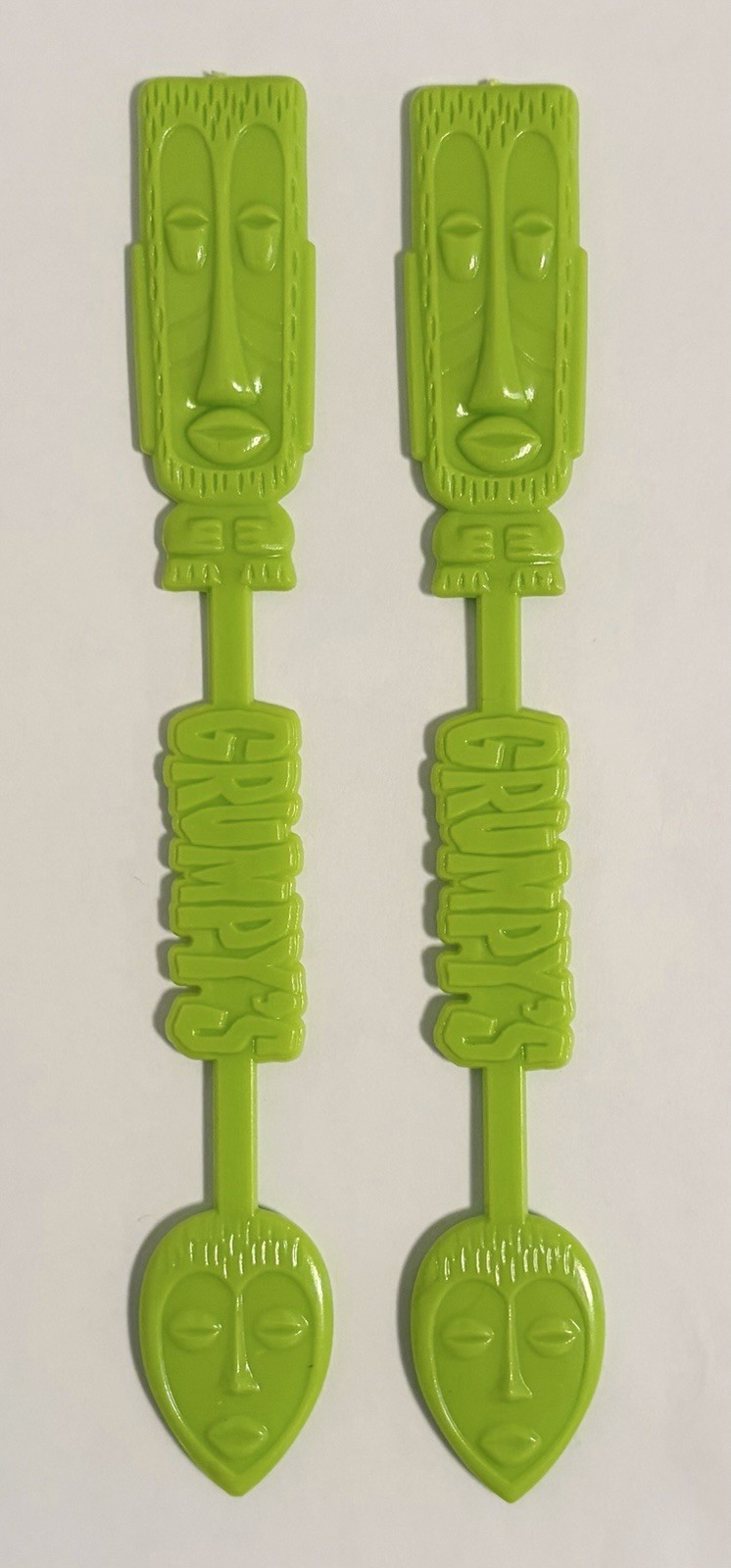 Set Of 2 Shag Swizzle Sticks From 2022 Minneapolis Big Kahuna Bash at Grumpy's Set Of 2 Shag Swizzle Sticks From 2022 Minneapolis Big Kahuna Bash at Grumpy's