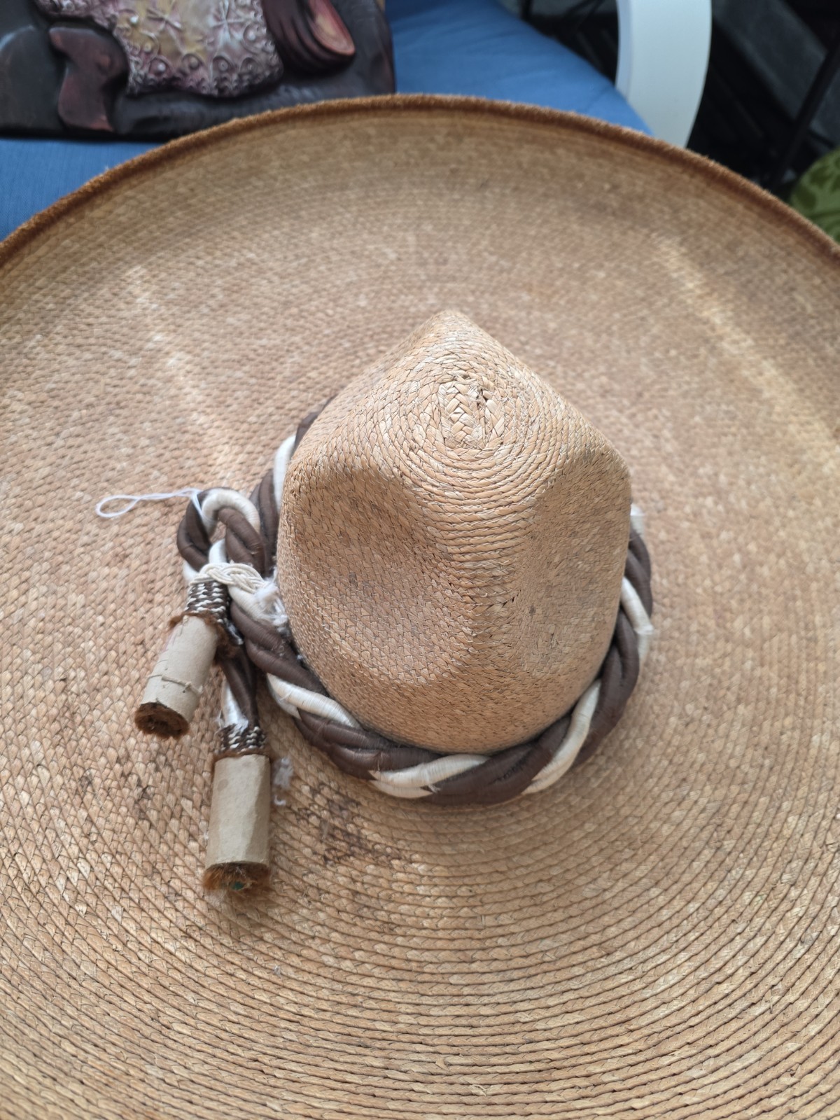 Vintage authentic Mexican Sombrero Hat 23 Vintage authentic Mexican Sombrero Hat 23
