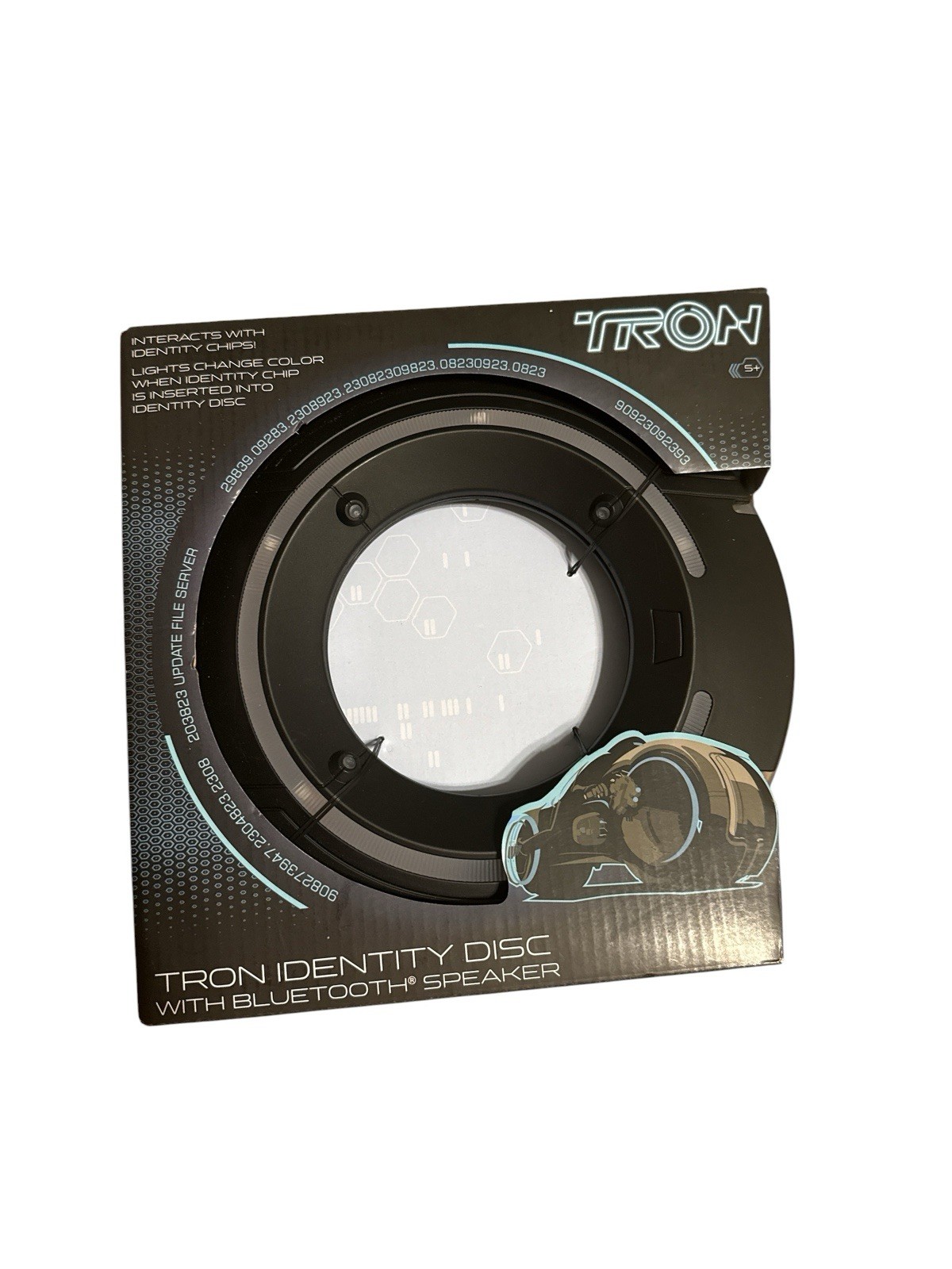 Disney Parks 2023 Tron Lightcycle Run Identity Disc with Bluetooth Speaker NWT Disney Parks 2023 Tron Lightcycle Run Identity Disc with Bluetooth Speaker NWT