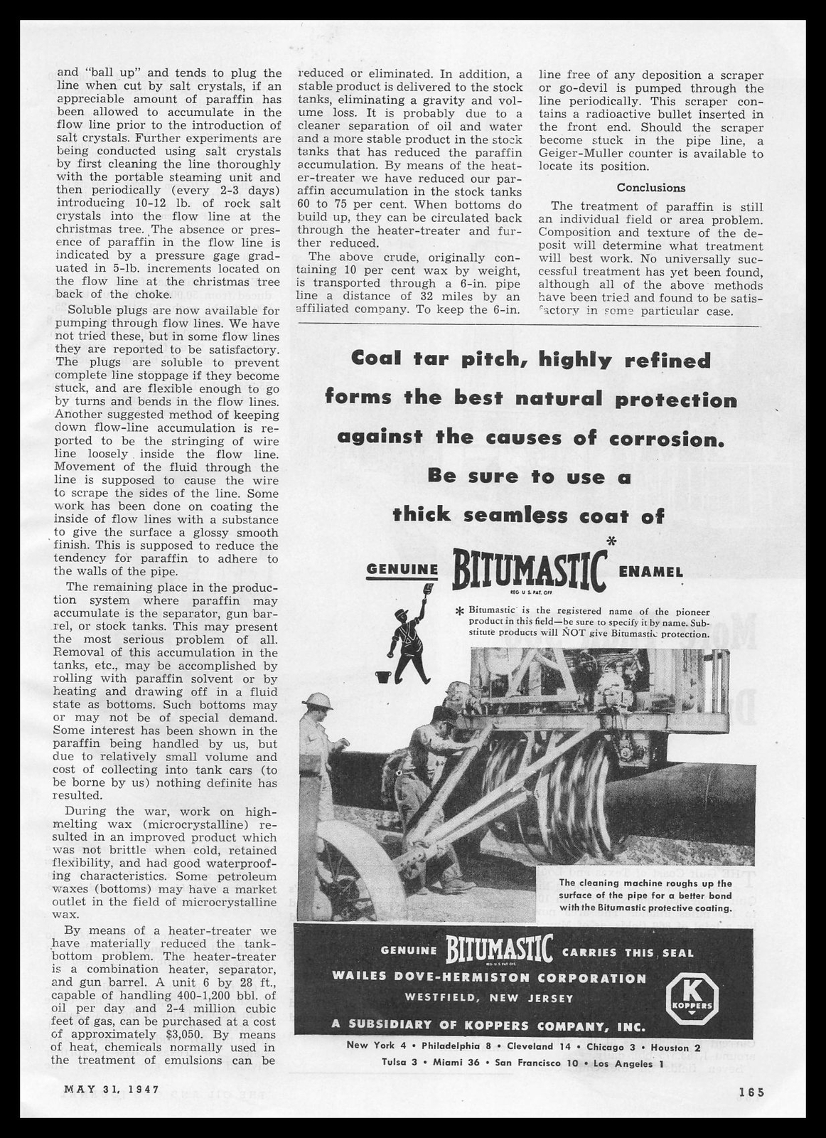 1947 Wailes Dove Hermiston Westfield New Jersey 