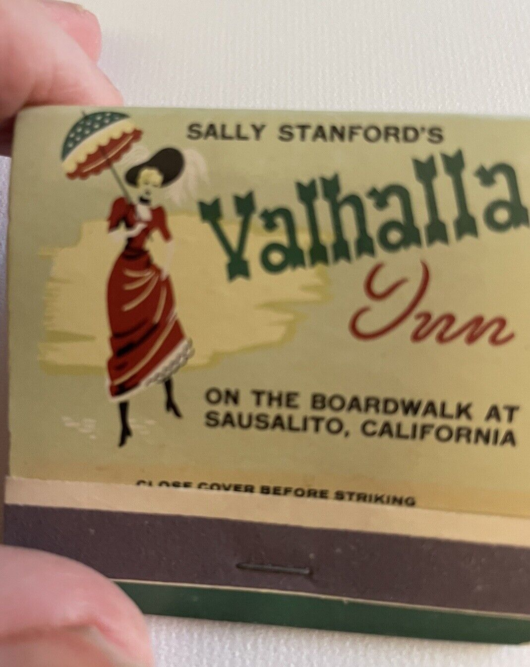 1960’s Valhalla Inn Restaurant Boardwalk Sausalito, CA   Matchbook Full Feature