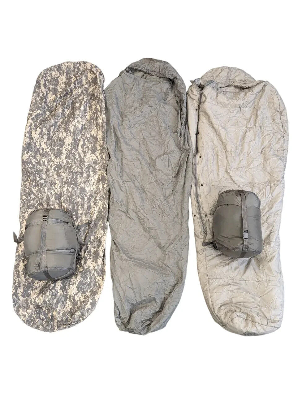 US Military Army 5 Piece Modular Sleeping Bag Sleep System - MSS - ACU