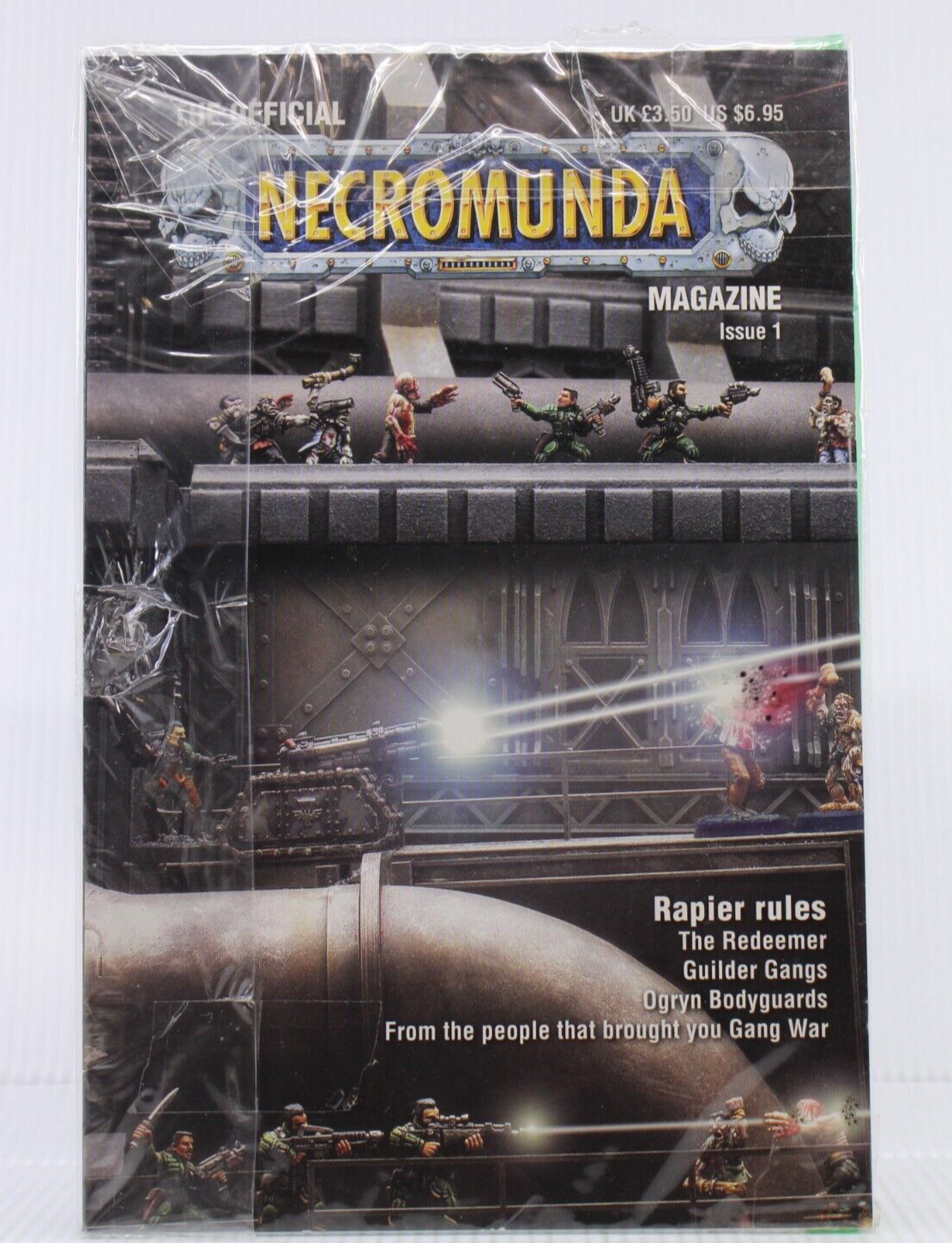 H9 Warhammer Games Workshop Official NECROMUNDA Issue 1 Magazine Combat Book