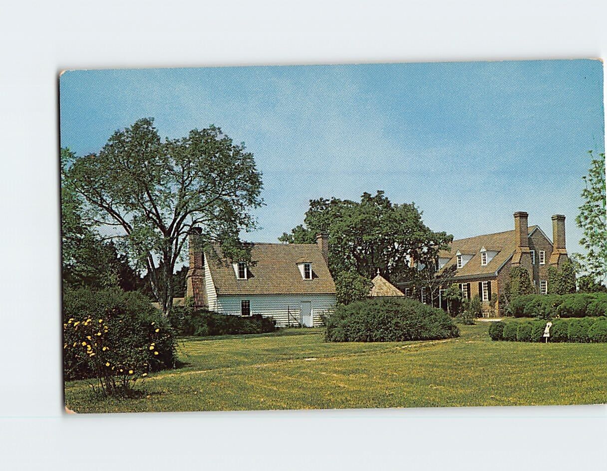 Postcard Entrance to George Washington\'s Birthplace National Monument Virginia