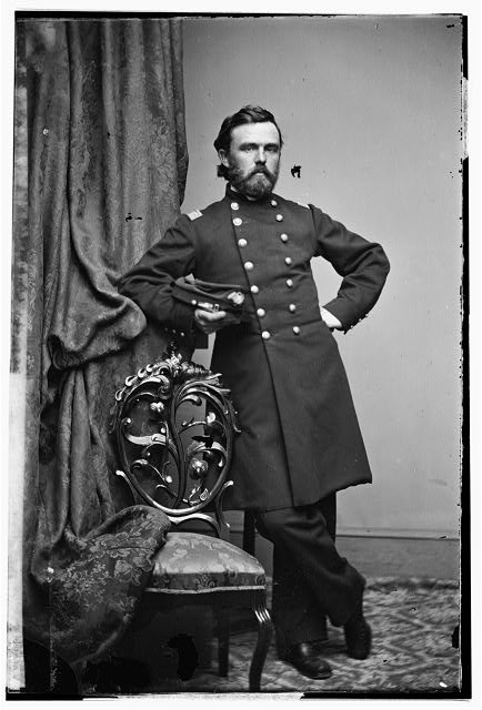 Brig Gen Jacob Sharp 1860s Civil War Union Army 156th NY Infantry Portrait
