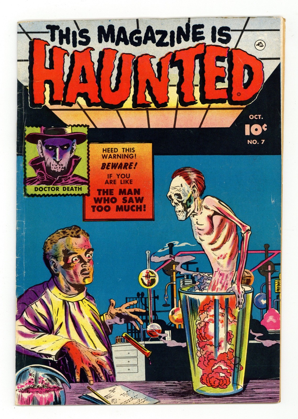 This Magazine Is Haunted #7 VG 4.0 1952
