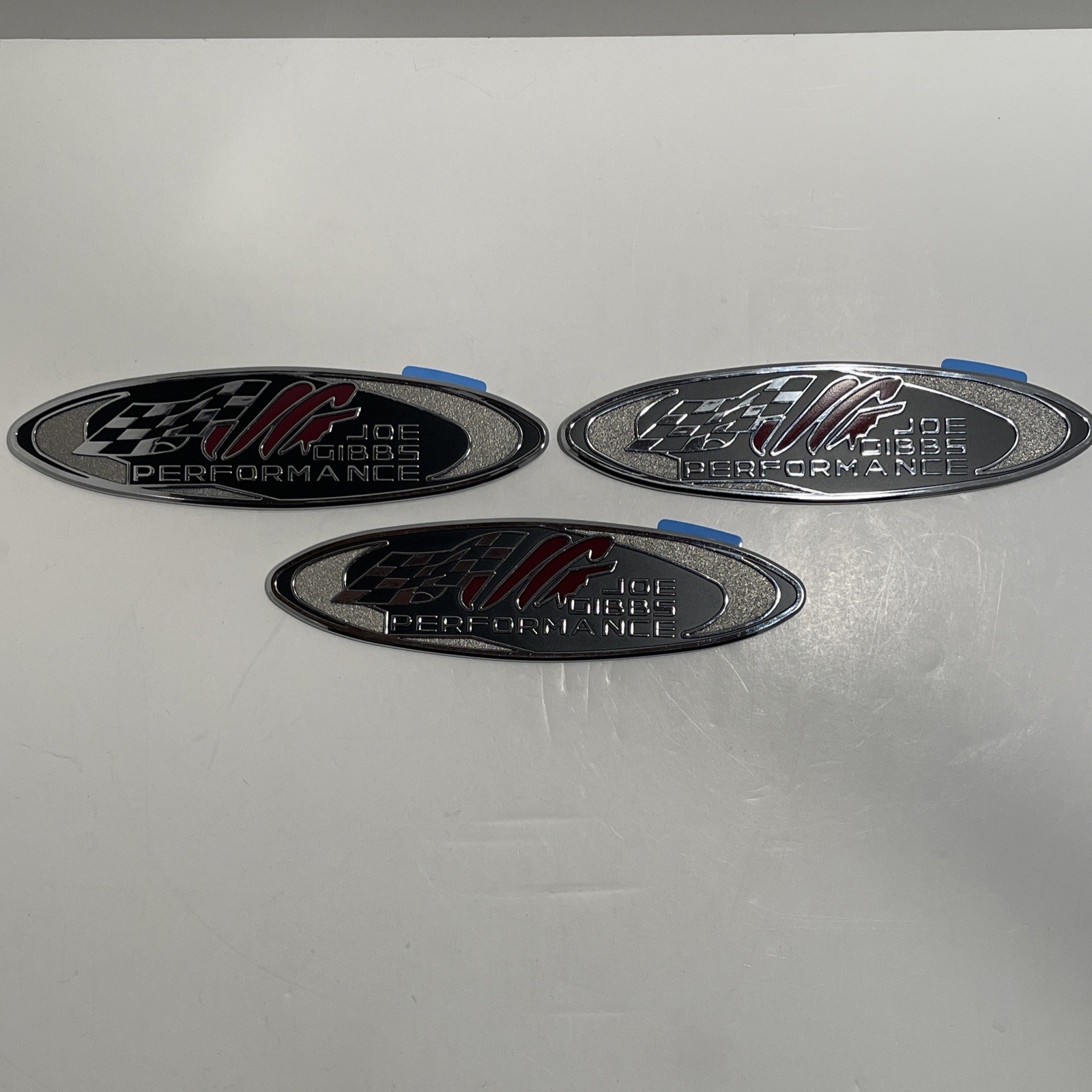 Three (3) Silverado/Tahoe Replacement OEM Joe Gibbs Performance Badges